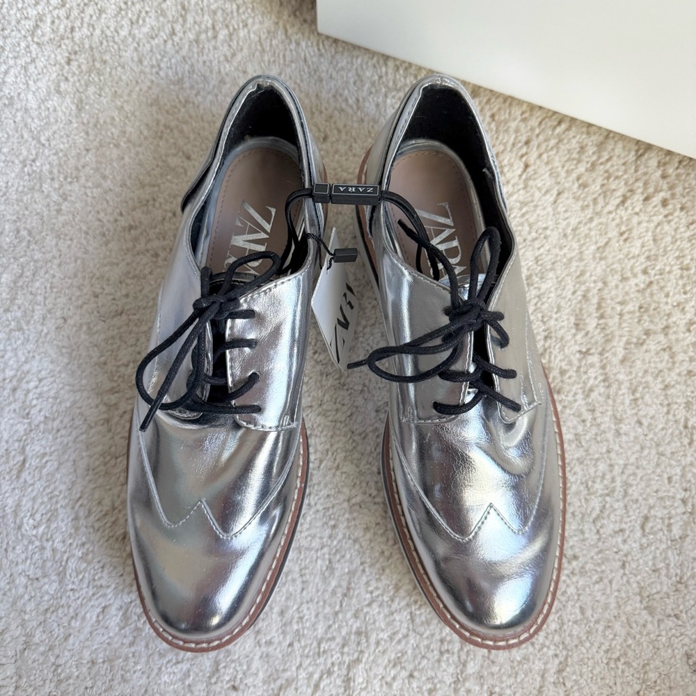 Zara platform sneakers brand new with tag